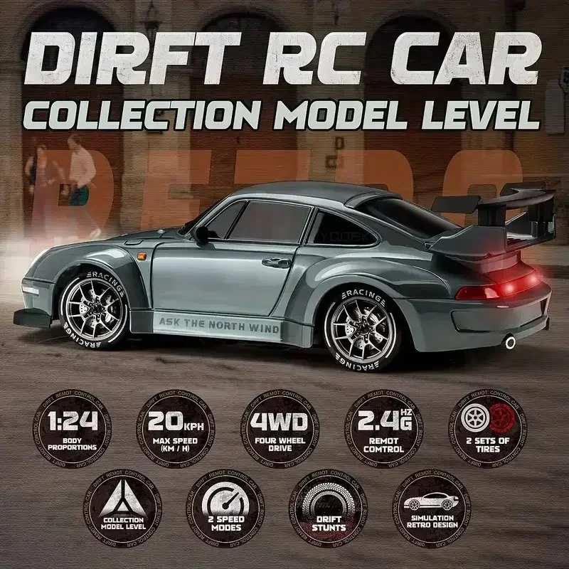 DRIFT RC CAR  COLLECTION MODEL LEVEL